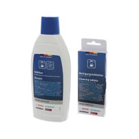 Kit de limpeza e manutenção para máquinas de café Bosch com pastilhas de limpeza + Descalcificante