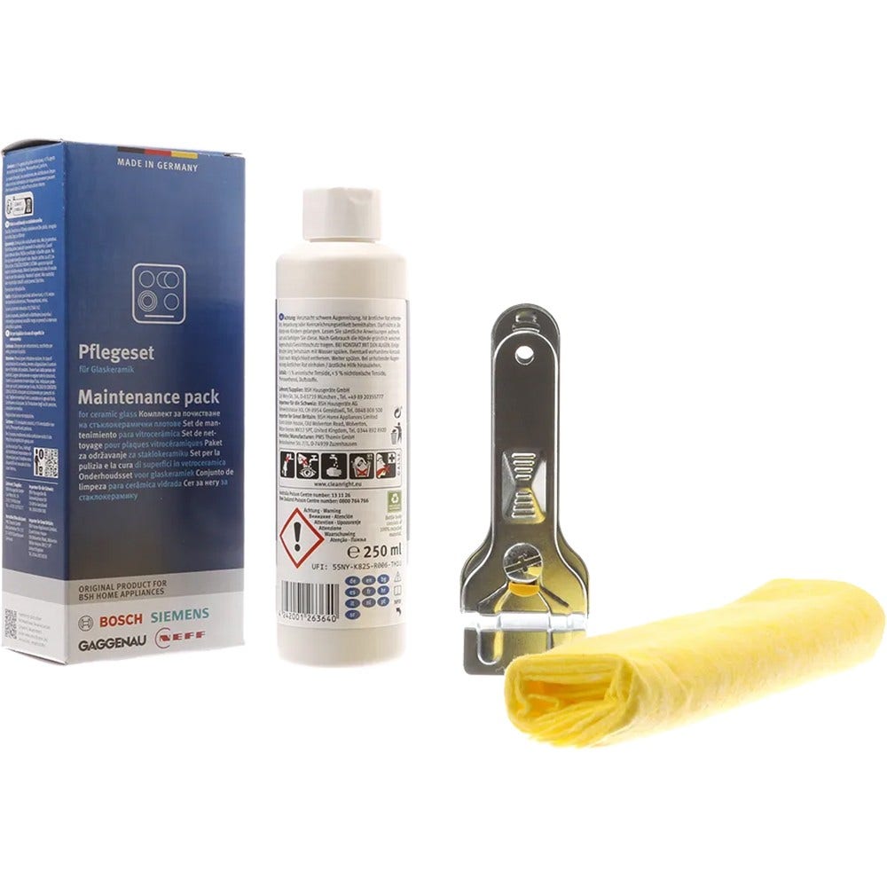 Kit de limpeza e manutenção anual placa vitrocerâmica Balay 00311900