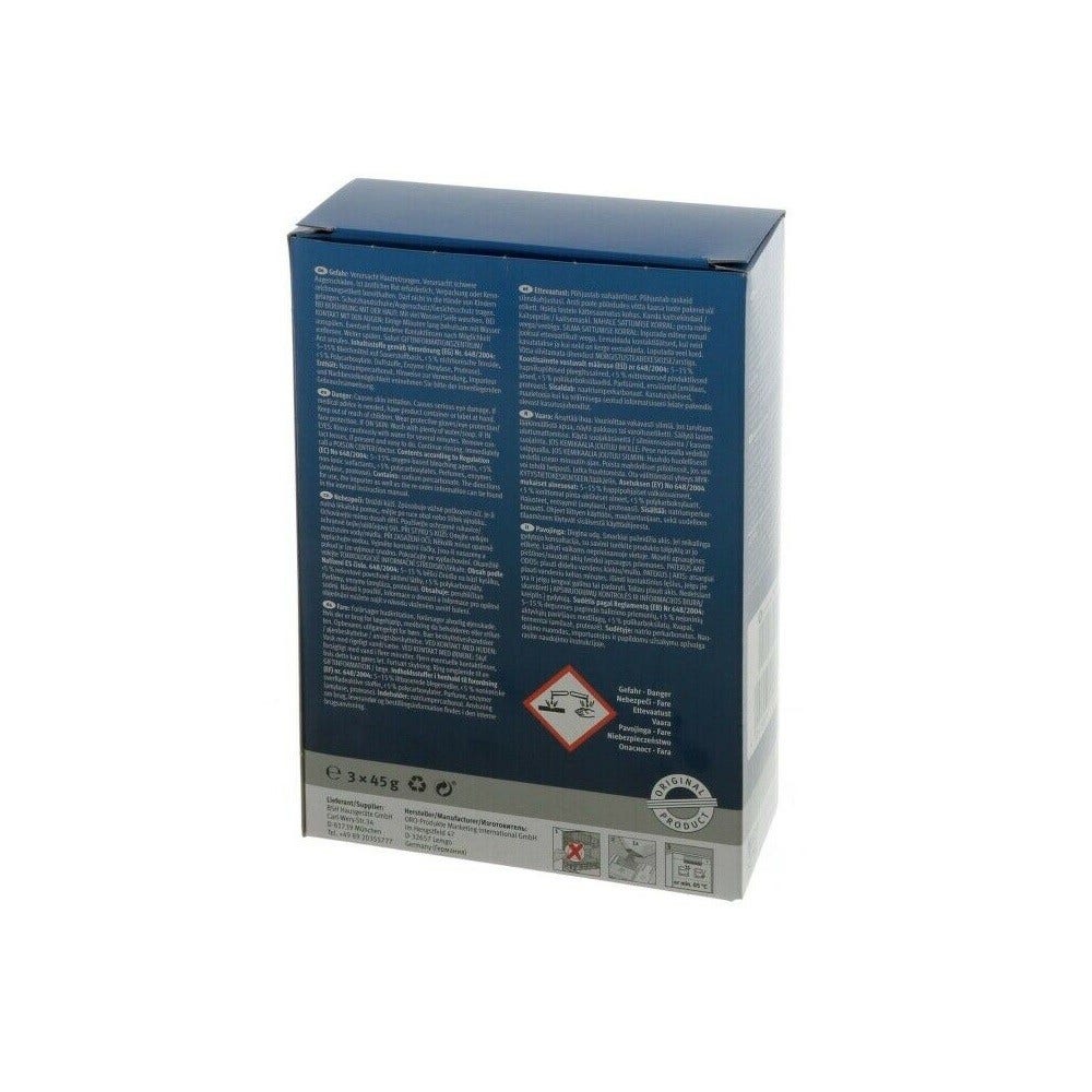 Produto de limpeza para máquina de lavar louça Bosch 00312194 / 00311580