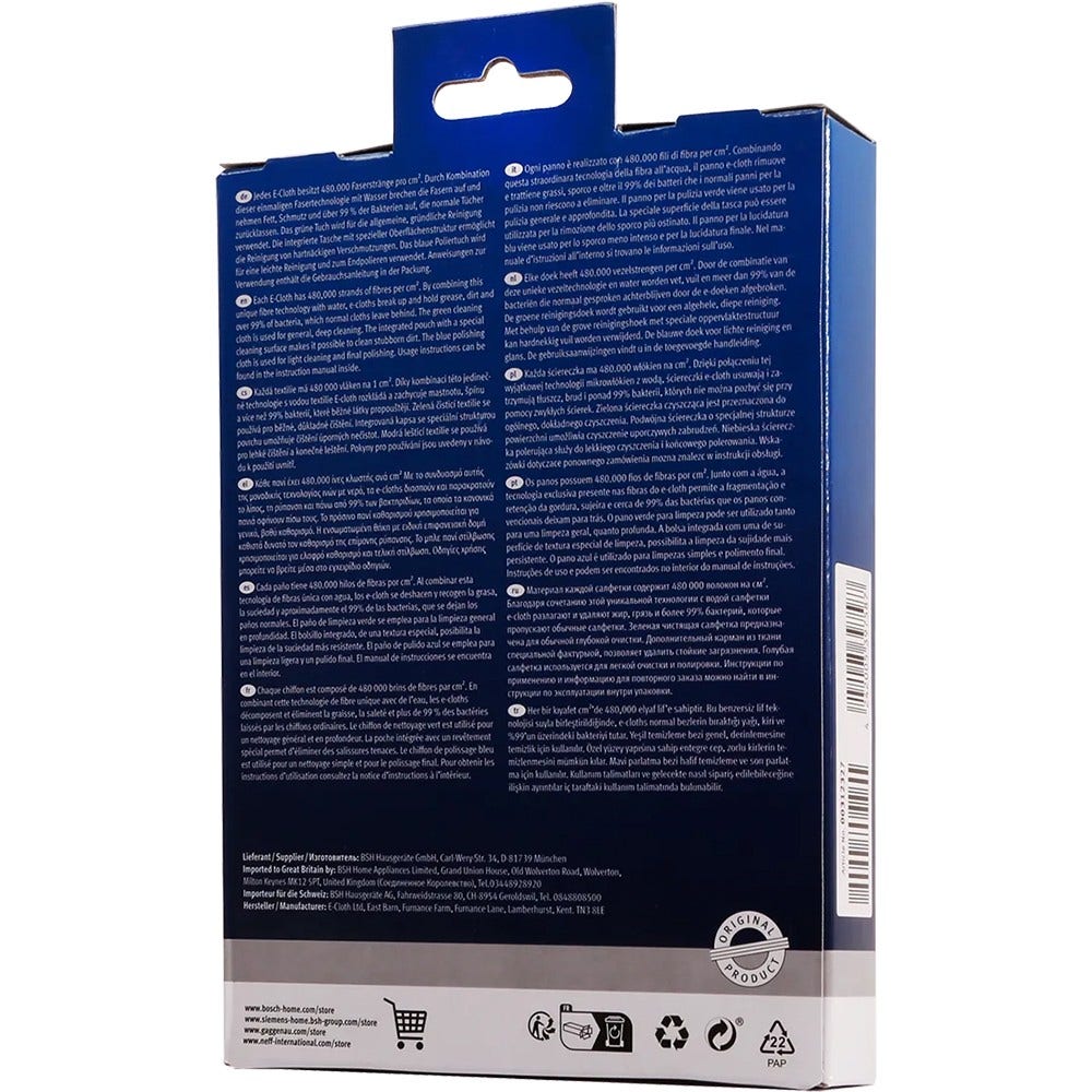 Panos microfibra Bosch (2X) 00312327