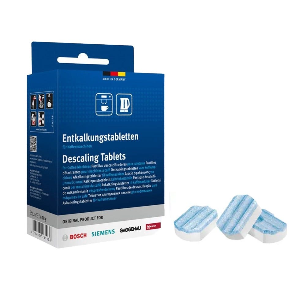 Pastilhas descalcificantes Bosch 00312454 (12x18g)