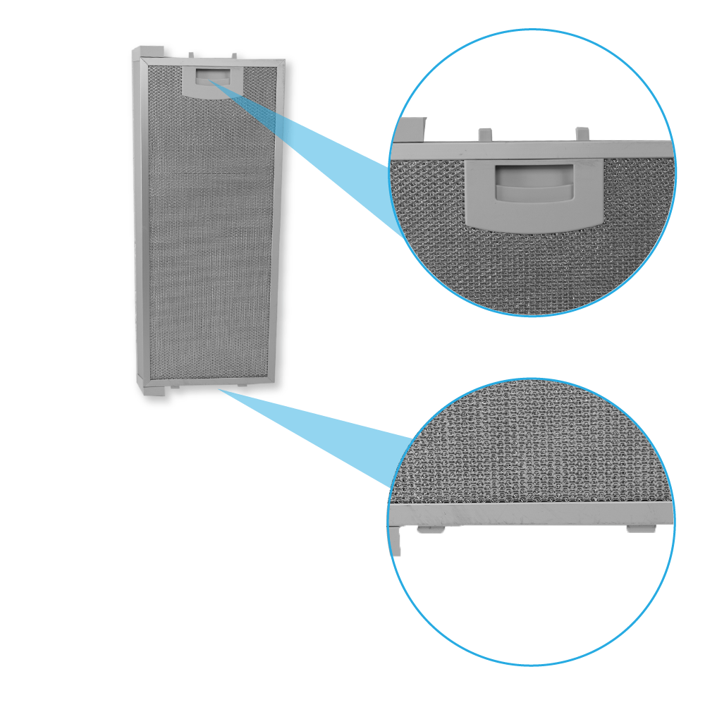 Filtro metálico Junker 420x175 mm 352812 / 00352812