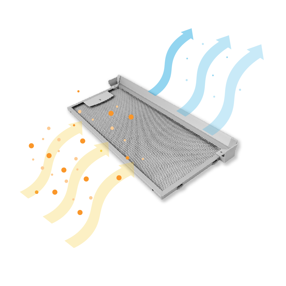 Filtro metálico Constructa 420x175mm 352812 / 00352812