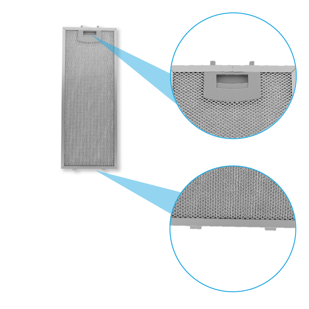 Filtro metálico Constructa 445x175mm 352813 / 00352813