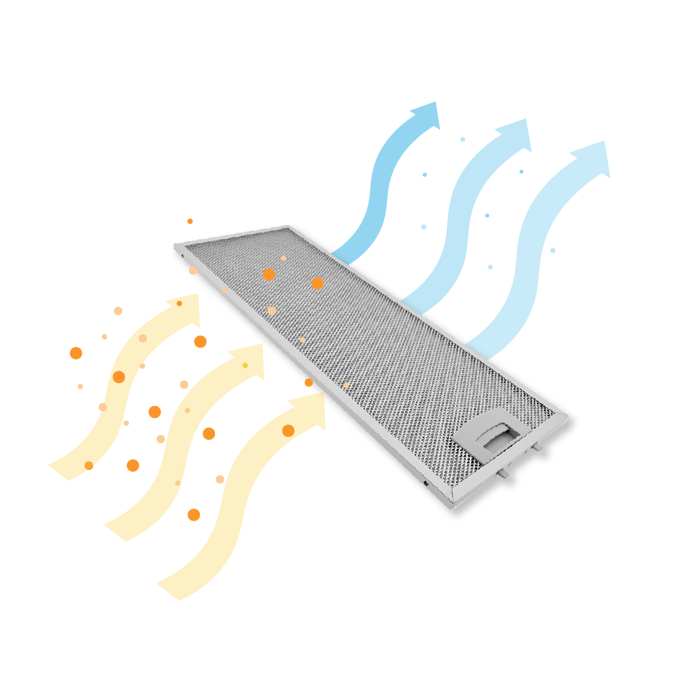 Filtro metálico Constructa 445x175mm 352813 / 00352813