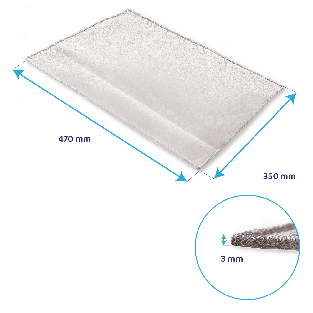 Filtro de gordura Cooke & Lewis 470x350 mm 02833162