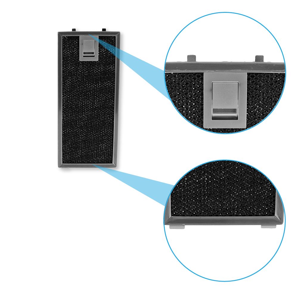 Filtro metálico Siemens 250x110mm 11018650