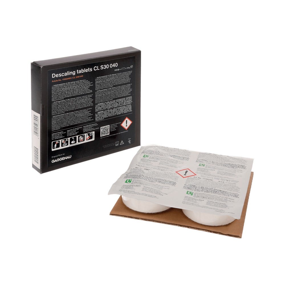 Comprimidos descalcificantes Gaggenau 17002490 / CLS30040 (4x120 g)