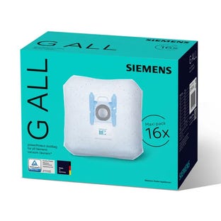 Sacos para aspirador Siemens PowerProtect tipo G ALL (16X)