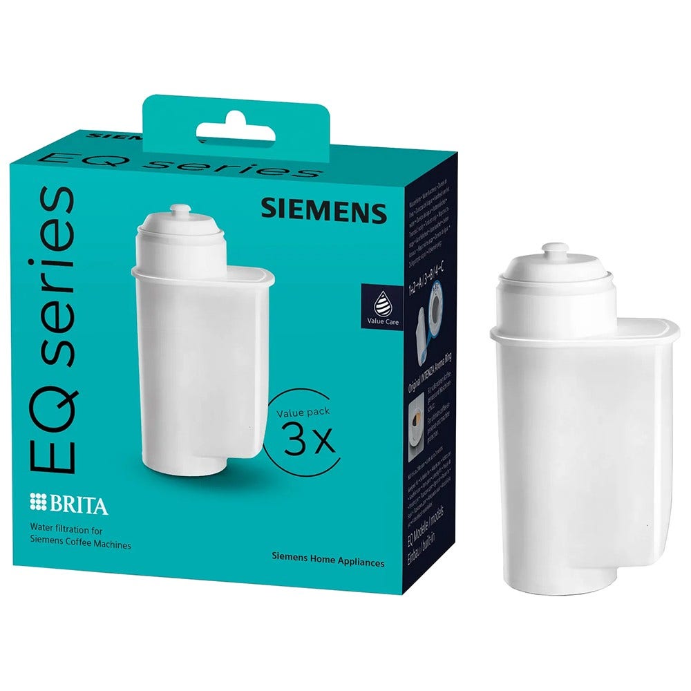 Cartucho de filtro BRITA INTENZA Siemens EQ. Series 17005980 / TZ70033A (pacote de 3)
