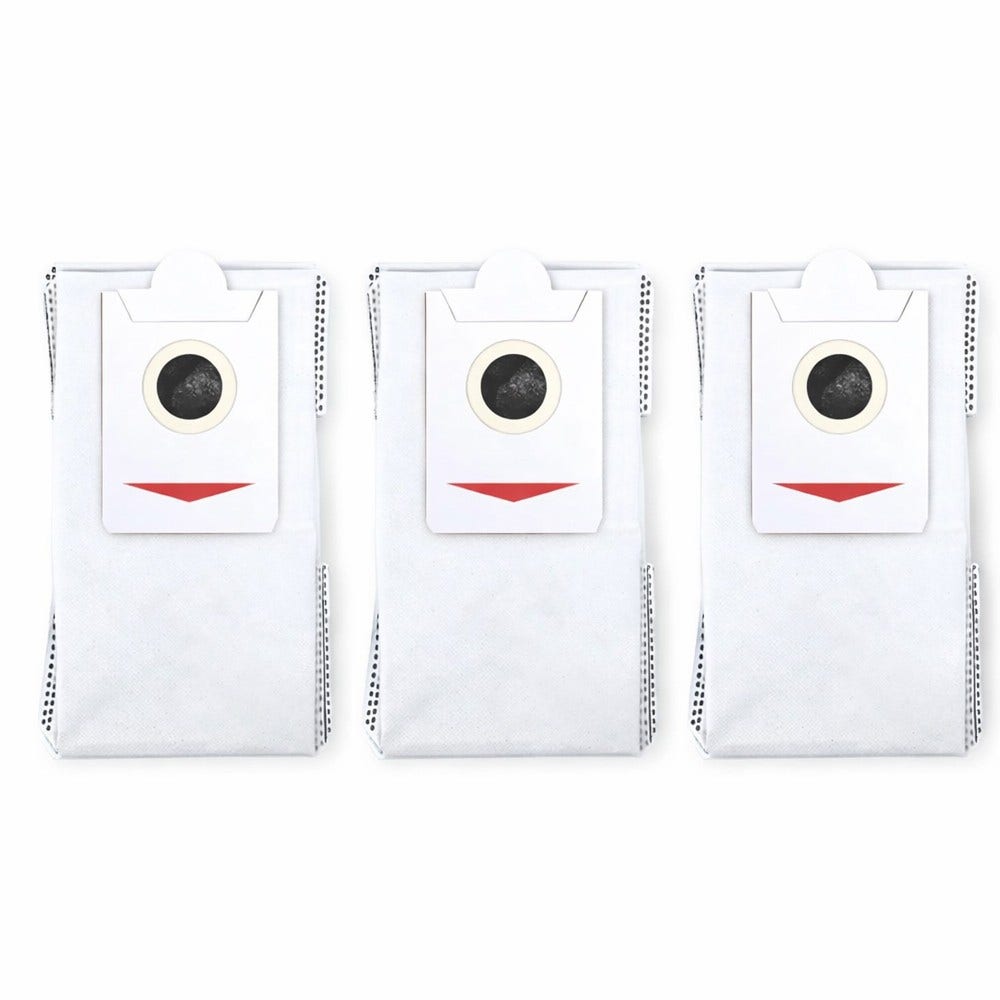 Sacos para pó antibacterianos Bosch compatíveis com aspirador robot Spotless (3 unid.)