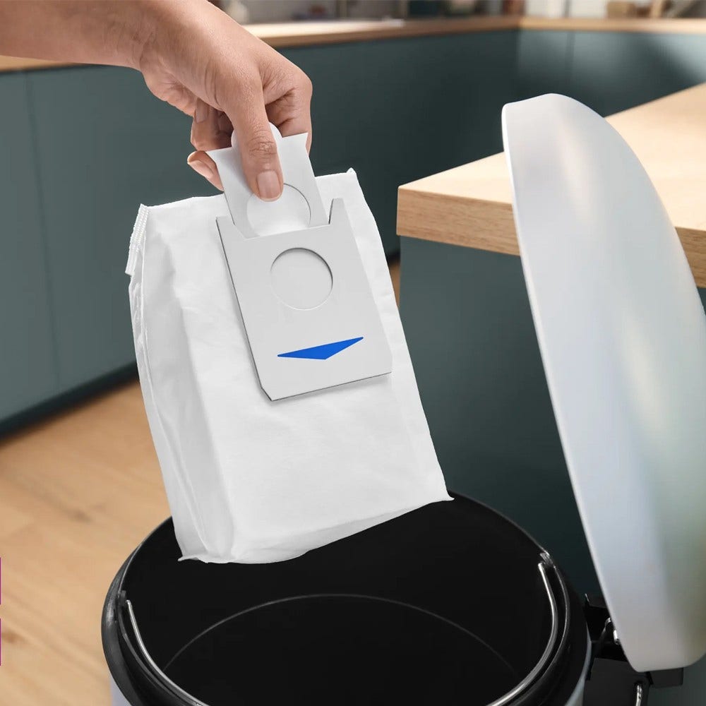 Sacos para pó antibacterianos Bosch compatíveis com aspirador robot Spotless (3 unid.)