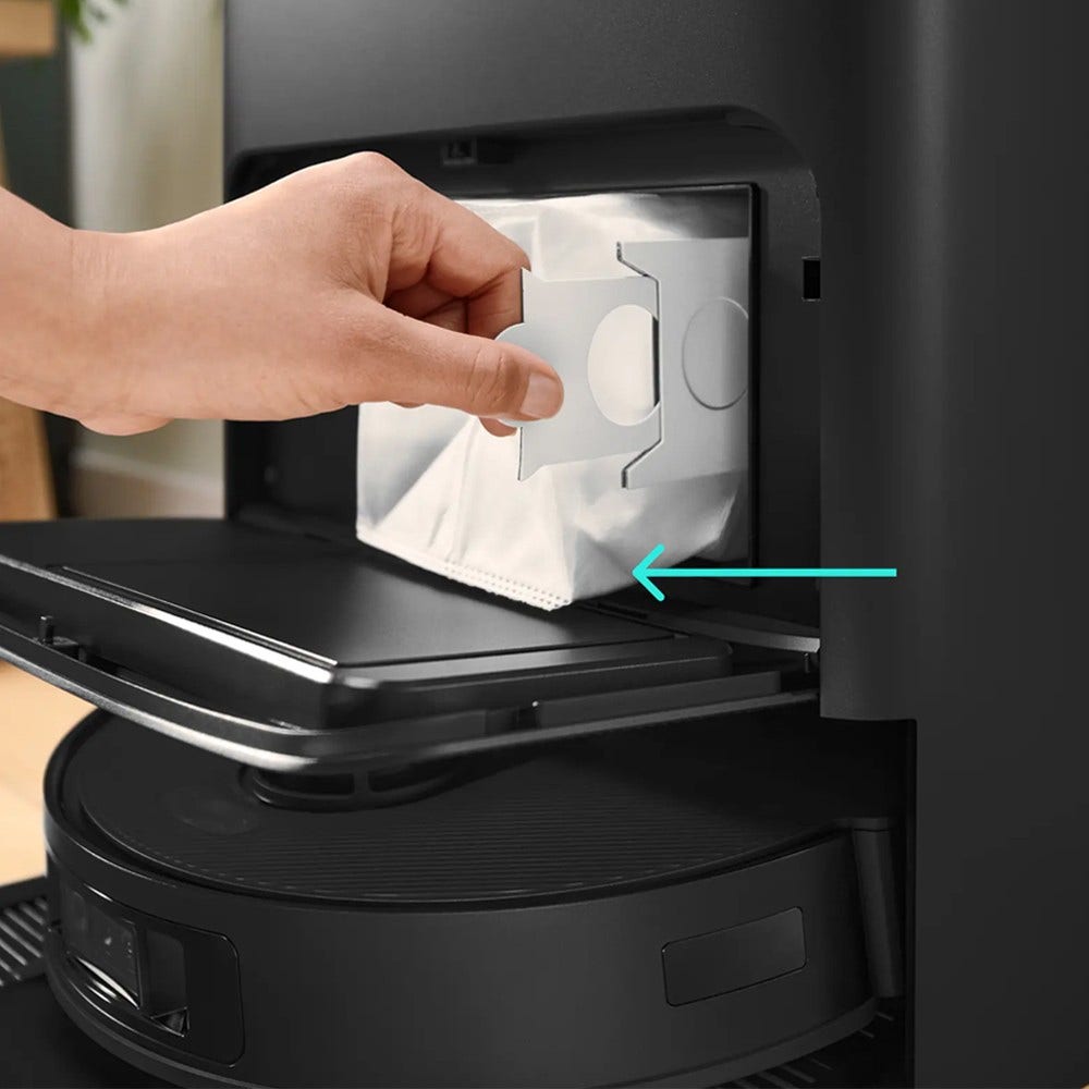 Sacos para pó antibacterianos Bosch compatíveis com aspirador robot Spotless (3 unid.)