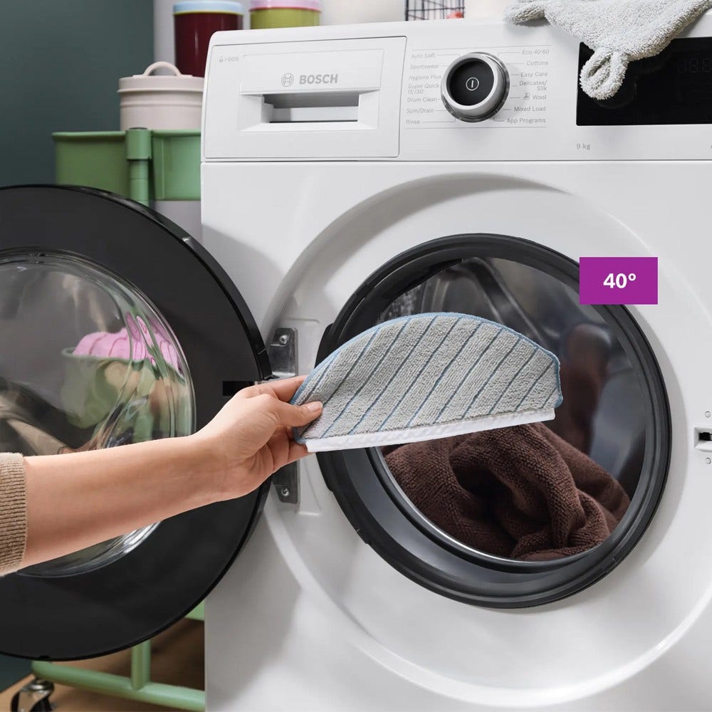 Almofadas de esfregona Bosch compatíveis com Spotless / Advanced (3 un.)