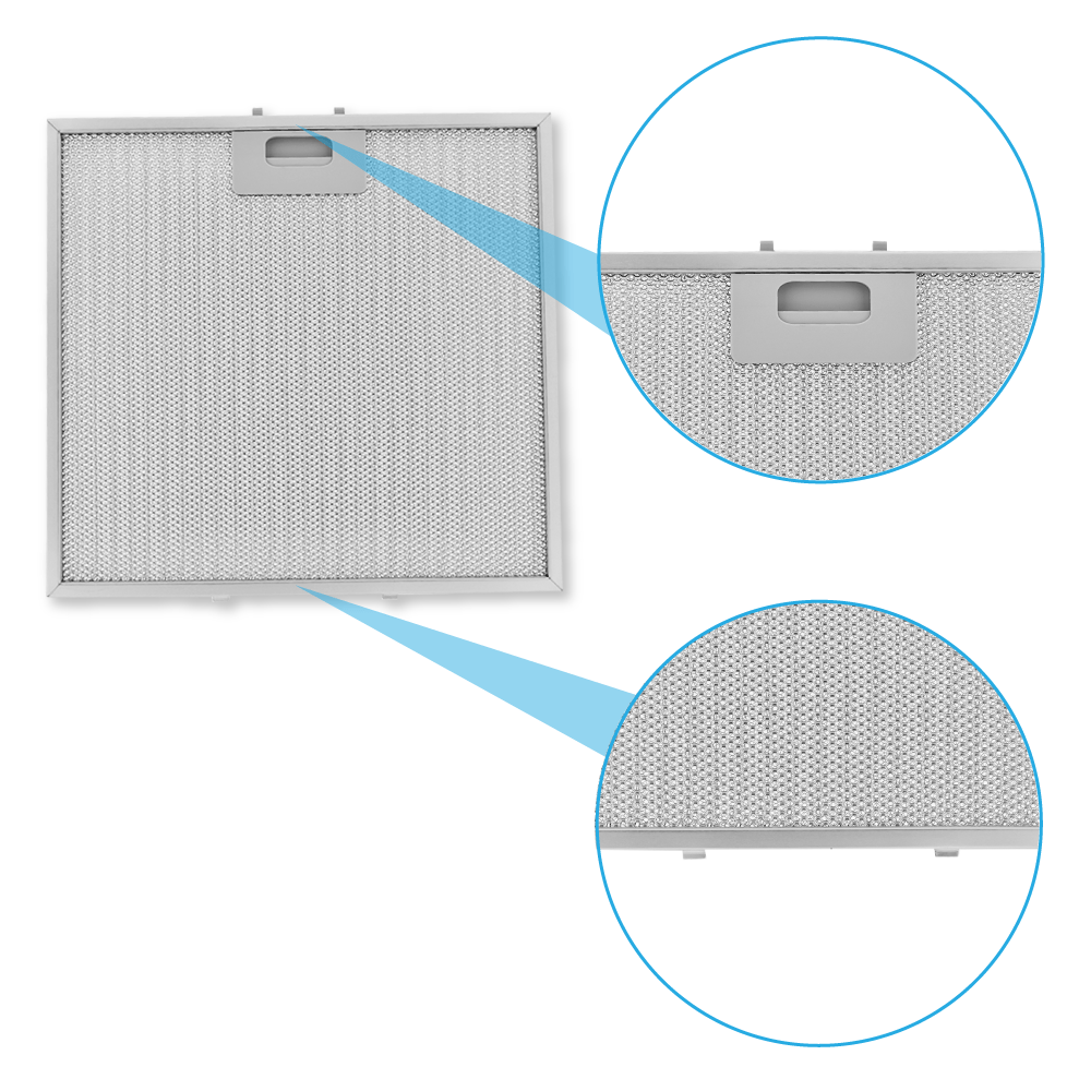 Filtro metálico Gorenje 322x310x10mm 184756