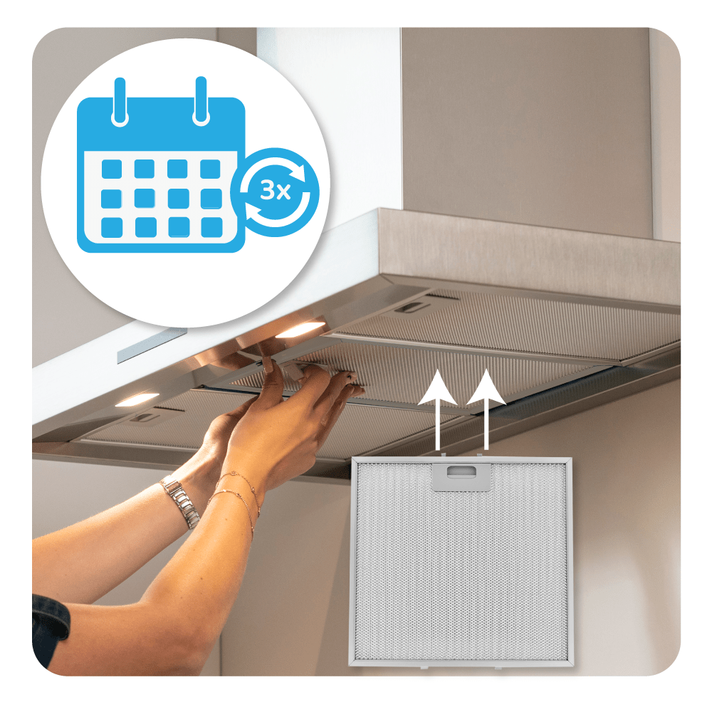 Filtro metálico Gorenje 322x310x10mm 184756