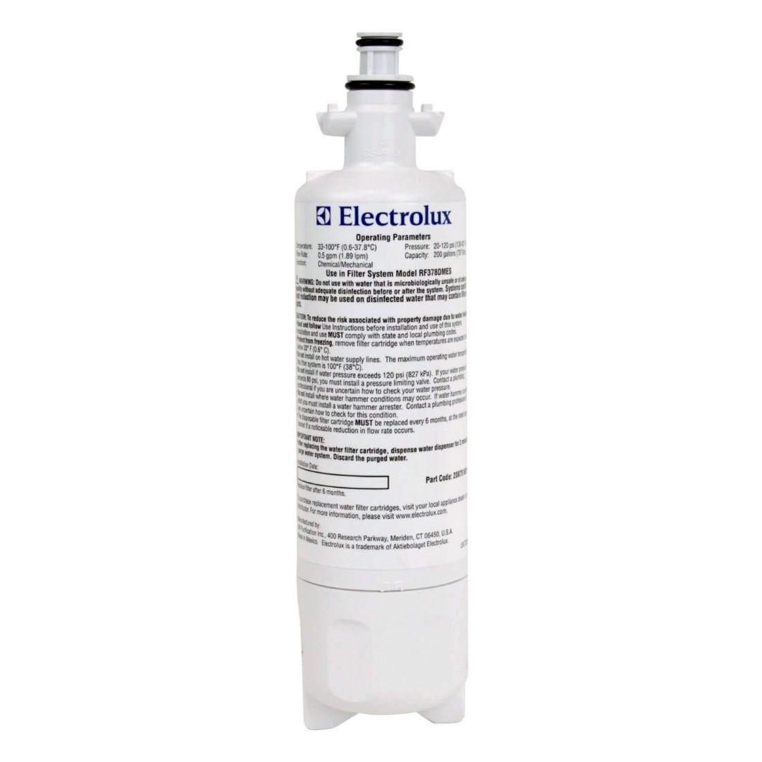 Cartucho de filtro de água para frigorífico Electrolux 2087518011