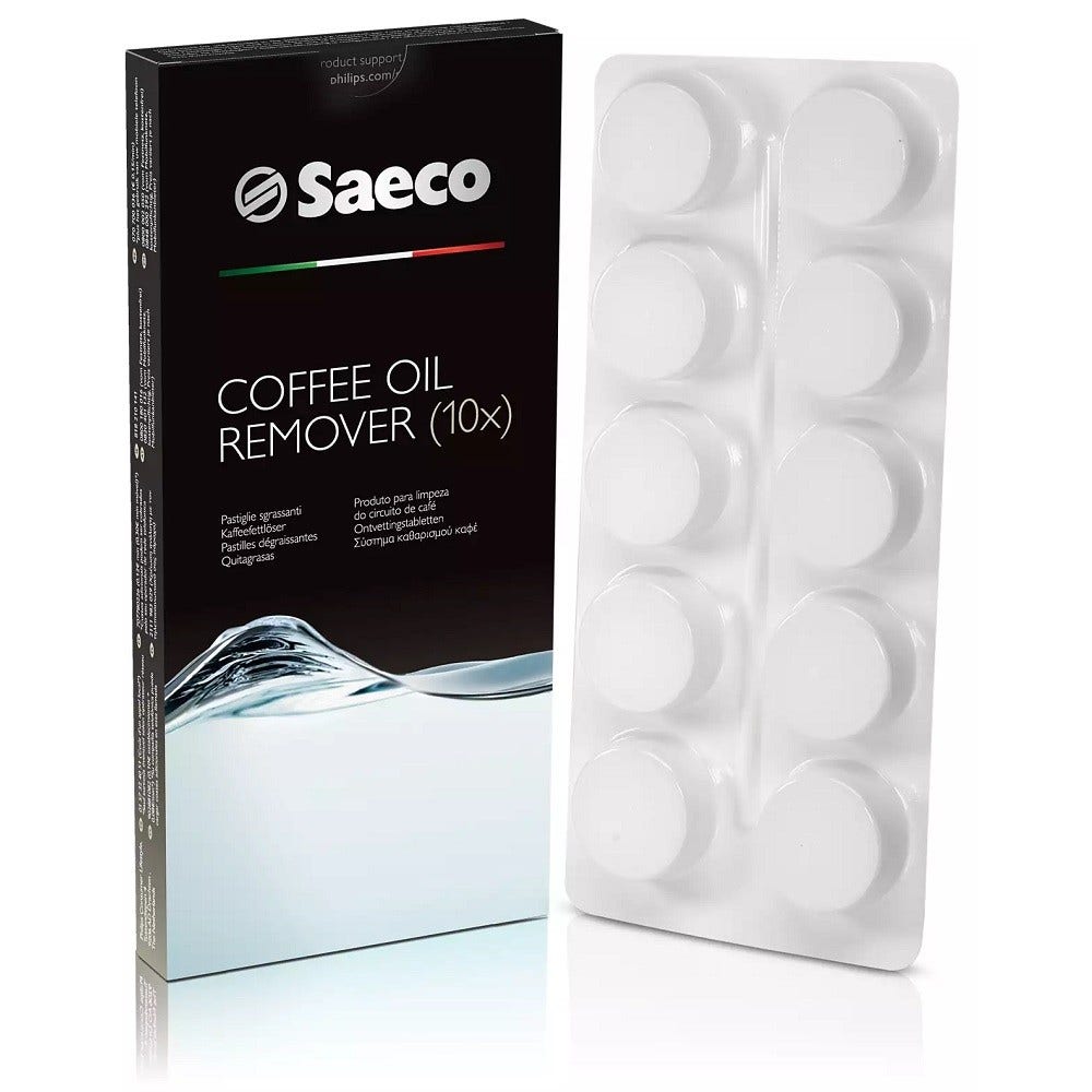 Pastilhas de limpeza de óleo de café Philips / Saeco CA6704/99 (10X)