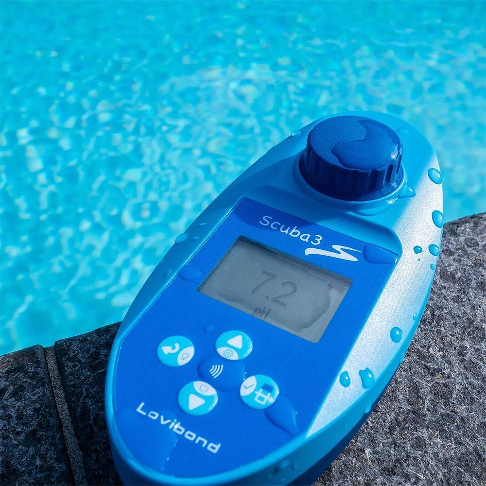 Testador eletrónico de água para piscinas Lovibond Scuba3s