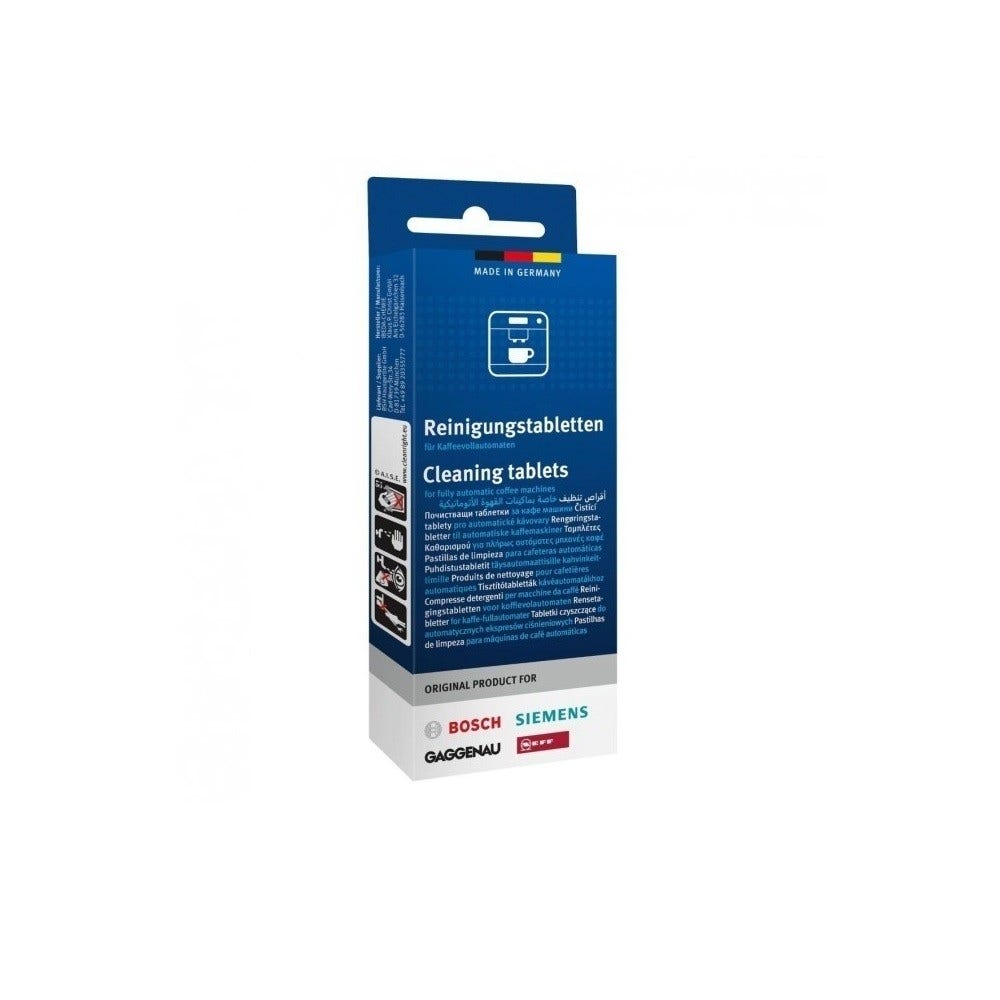 Kit de manutenção para máquinas de café Neff, filtro de água + pastilhas de limpeza + pastilhas descalcificantes