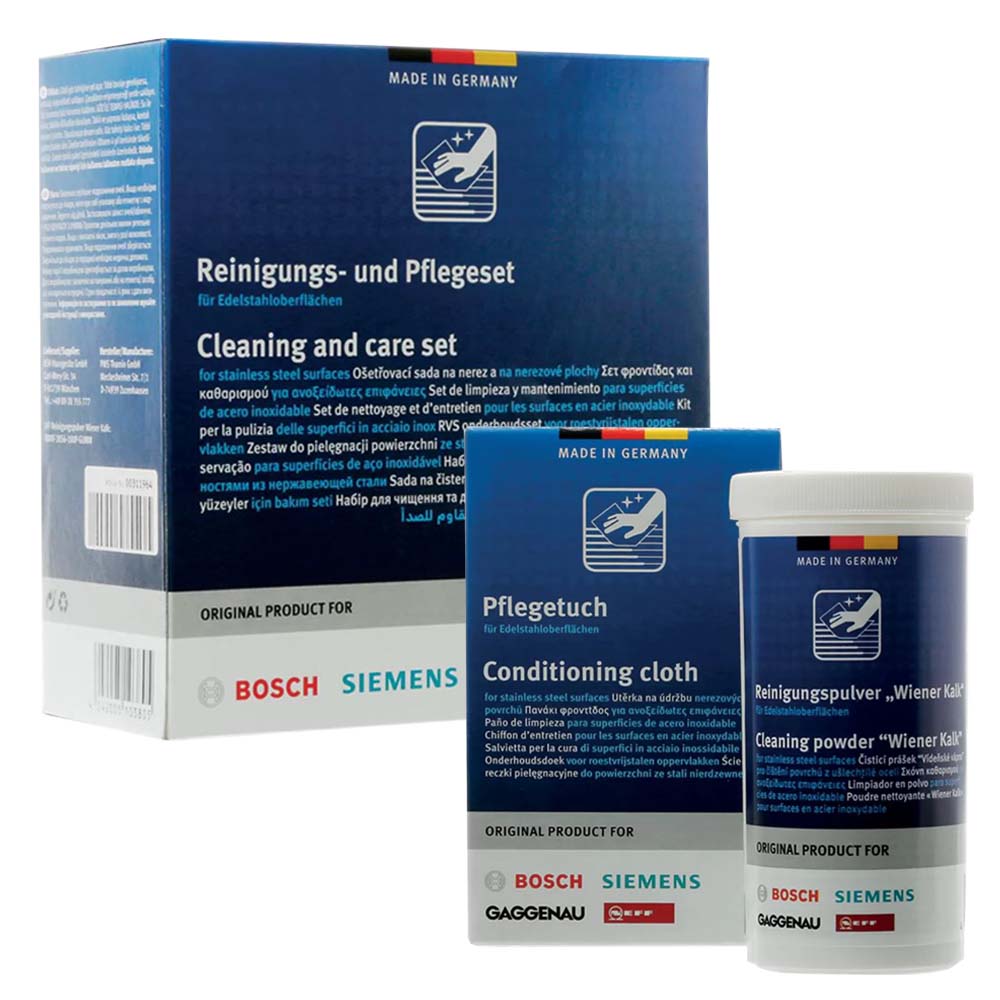 Conjunto de manutenção em aço inoxidável Bosch 00311964