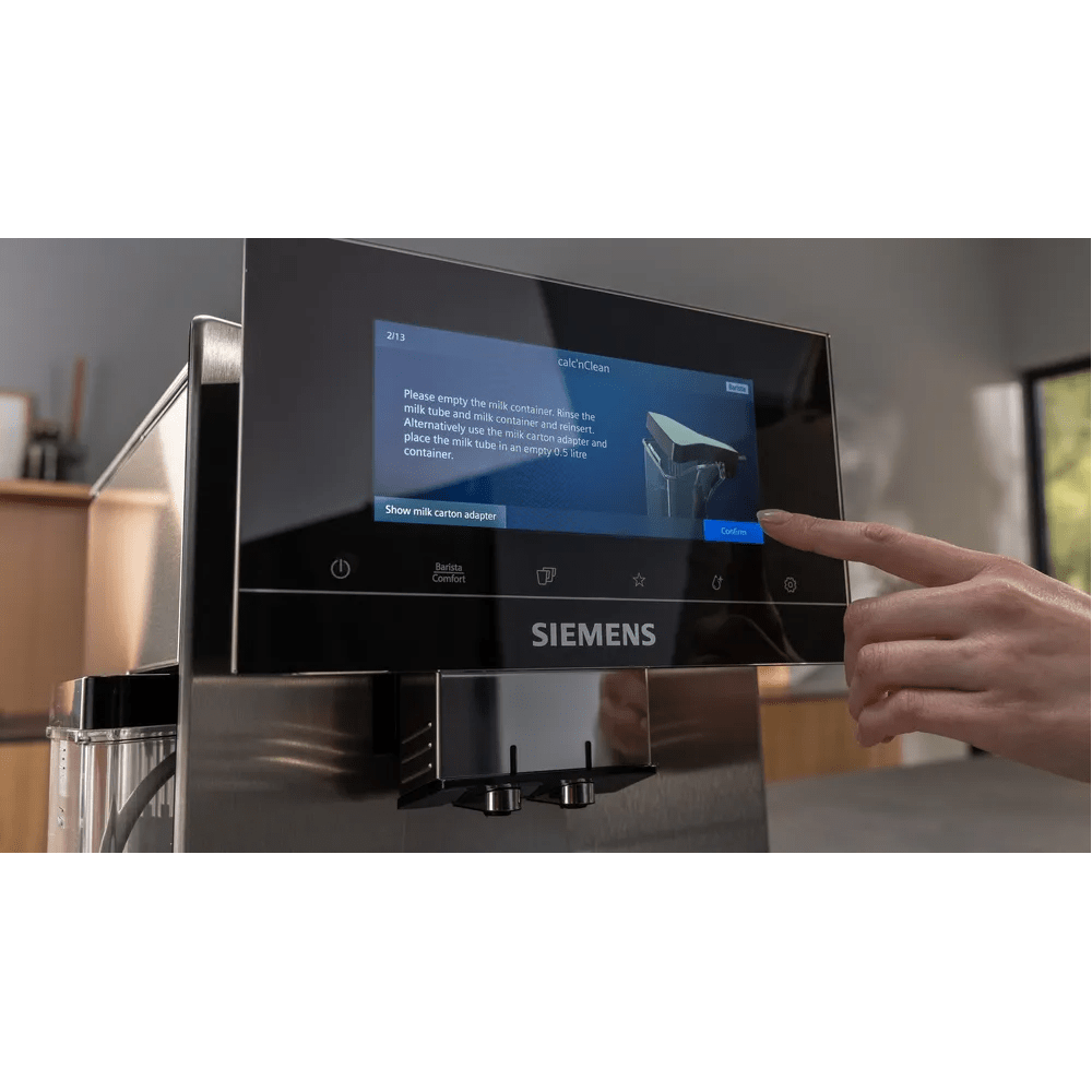 Kit de manutenção Siemens EQ Series para máquina de café, pastilhas de limpeza + pastilhas descalcificantes + cartucho de filtro