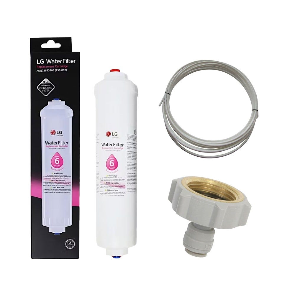 Conjunto de filtro de água LG ADQ73693903 / 5210JA3013B / 4932JA3018A