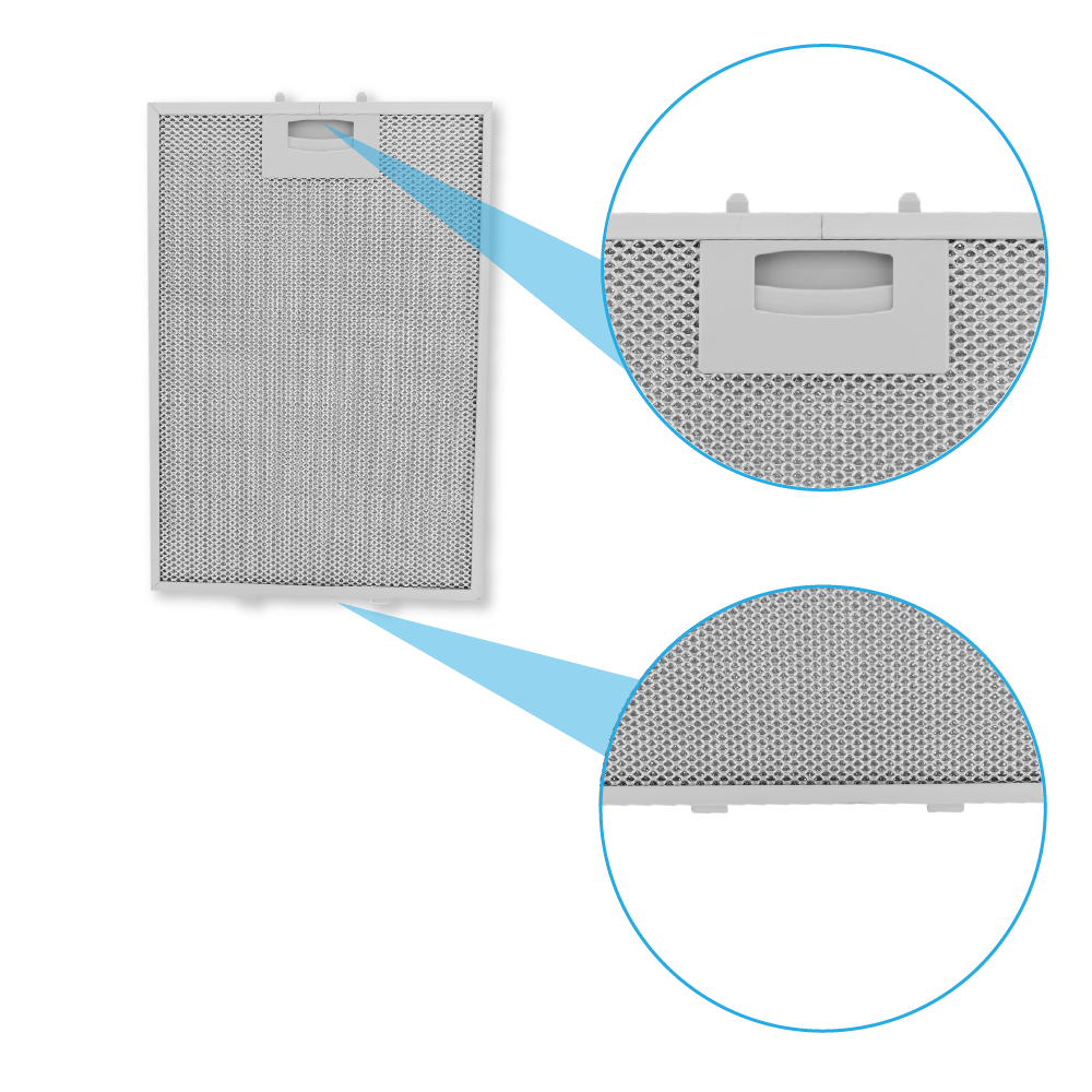 Filtro metálico Bosch 320x220mm 362380 / 00362380
