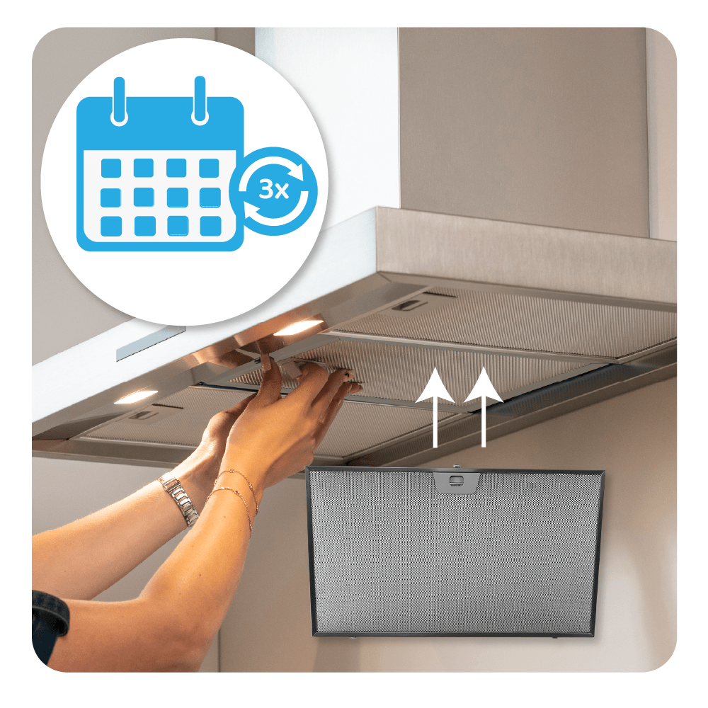 Filtro metálico Zanussi 506x300x8 mm 4055135349