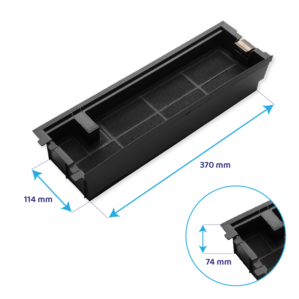 Filtro de carvão ativo Electrolux MCFE18ST / 9029865947