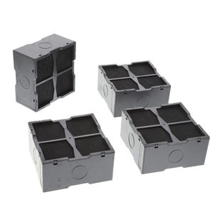 Filtro de carvão ativo regenerável AEG ComboHob 4055499638 (4X)