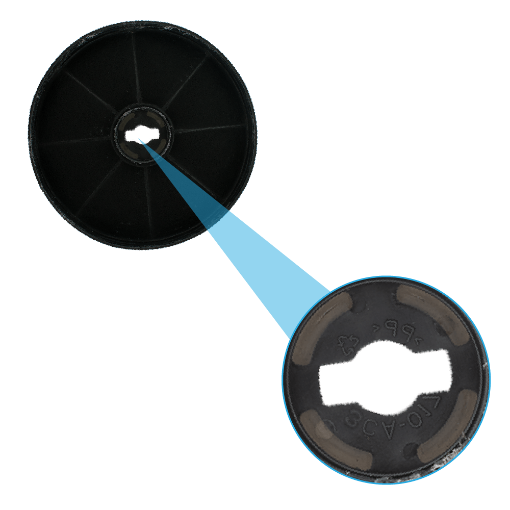 Filtro de carvão ativo Körting AH135 / 417308 (2X)