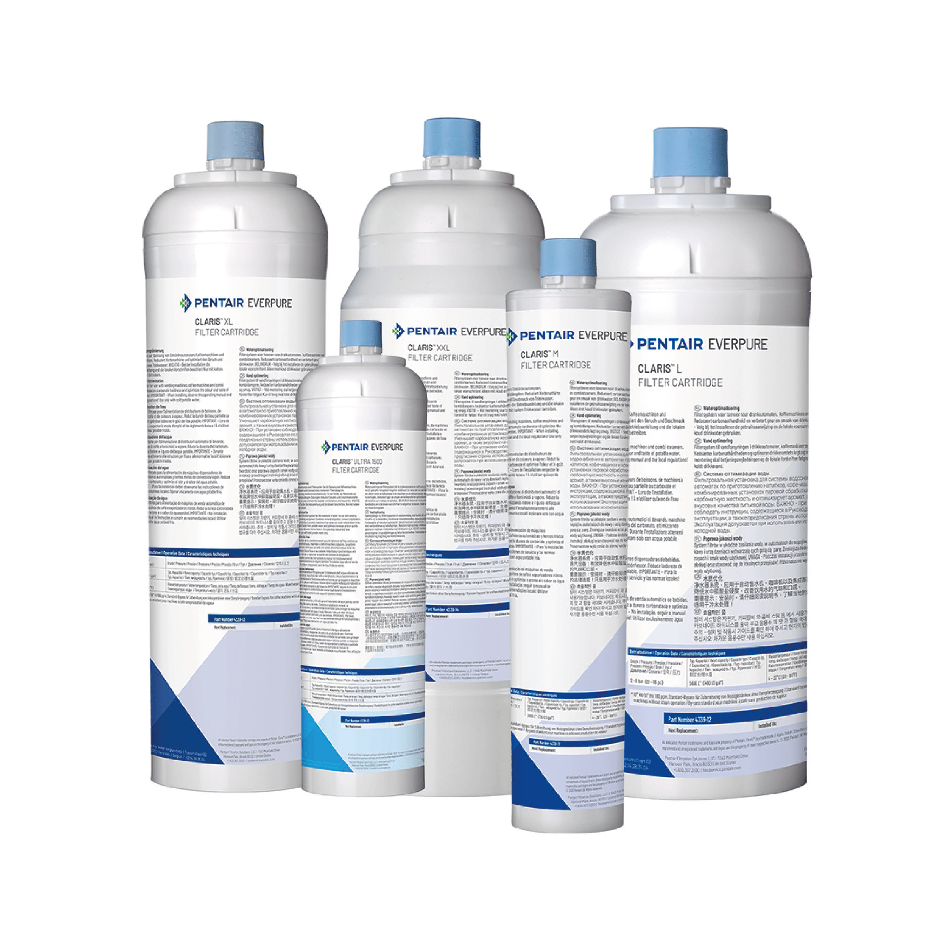 Cartucho de filtro de água Everpure Claris M Medium 4339-11