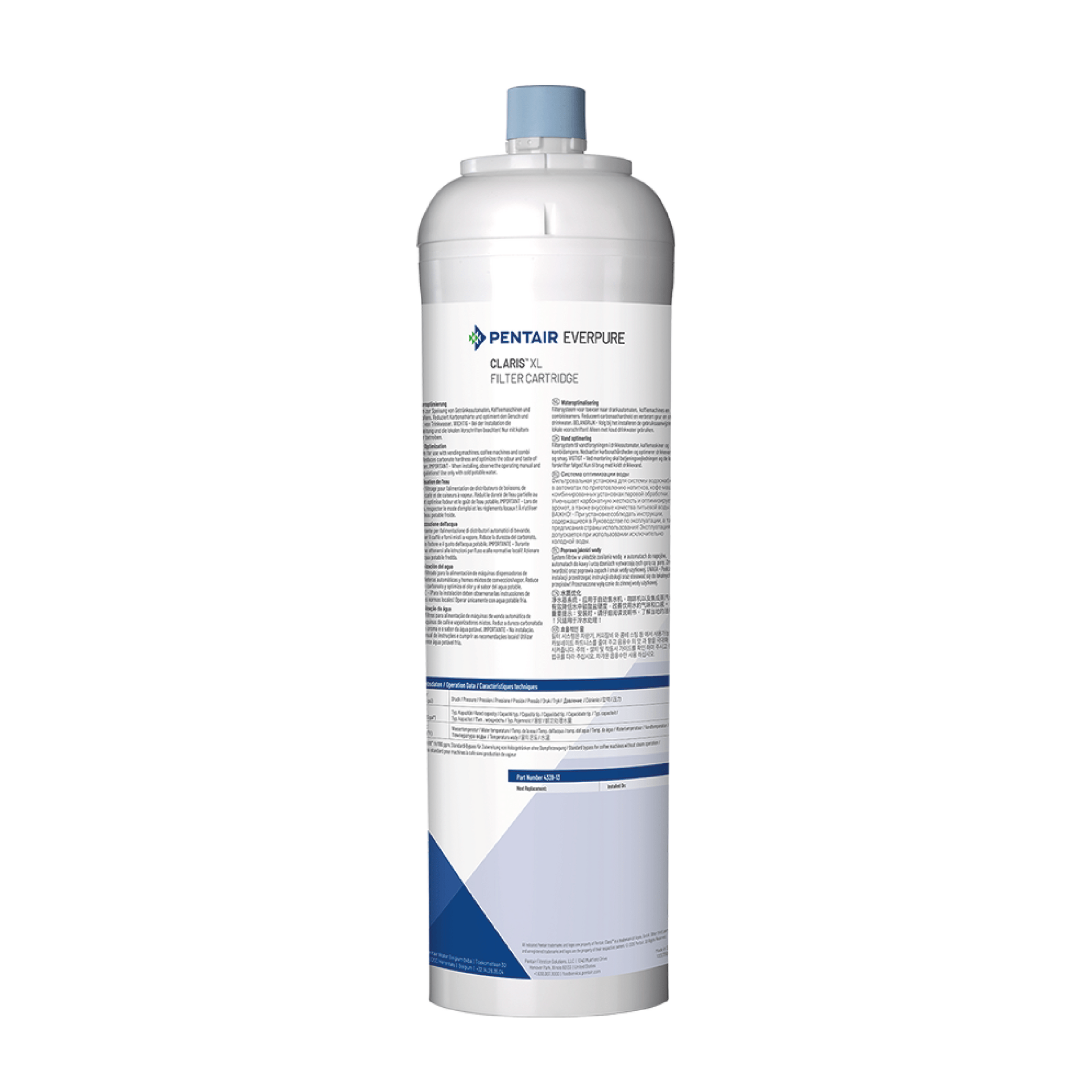 Cartucho de filtro de água Everpure Claris XL X-Large 4339-13