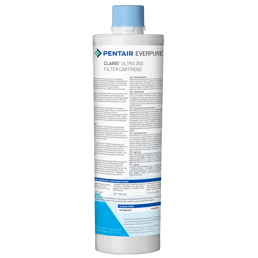 Cartucho de filtro de água Everpure Claris Ultra 250