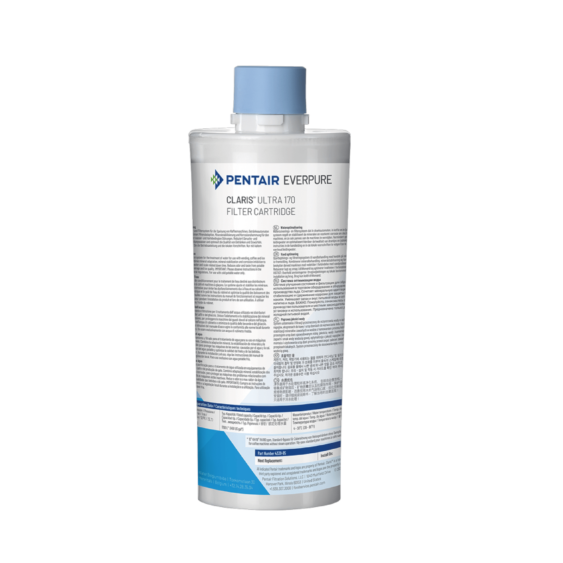 Cartucho de filtro de água Everpure Claris Ultra 170
