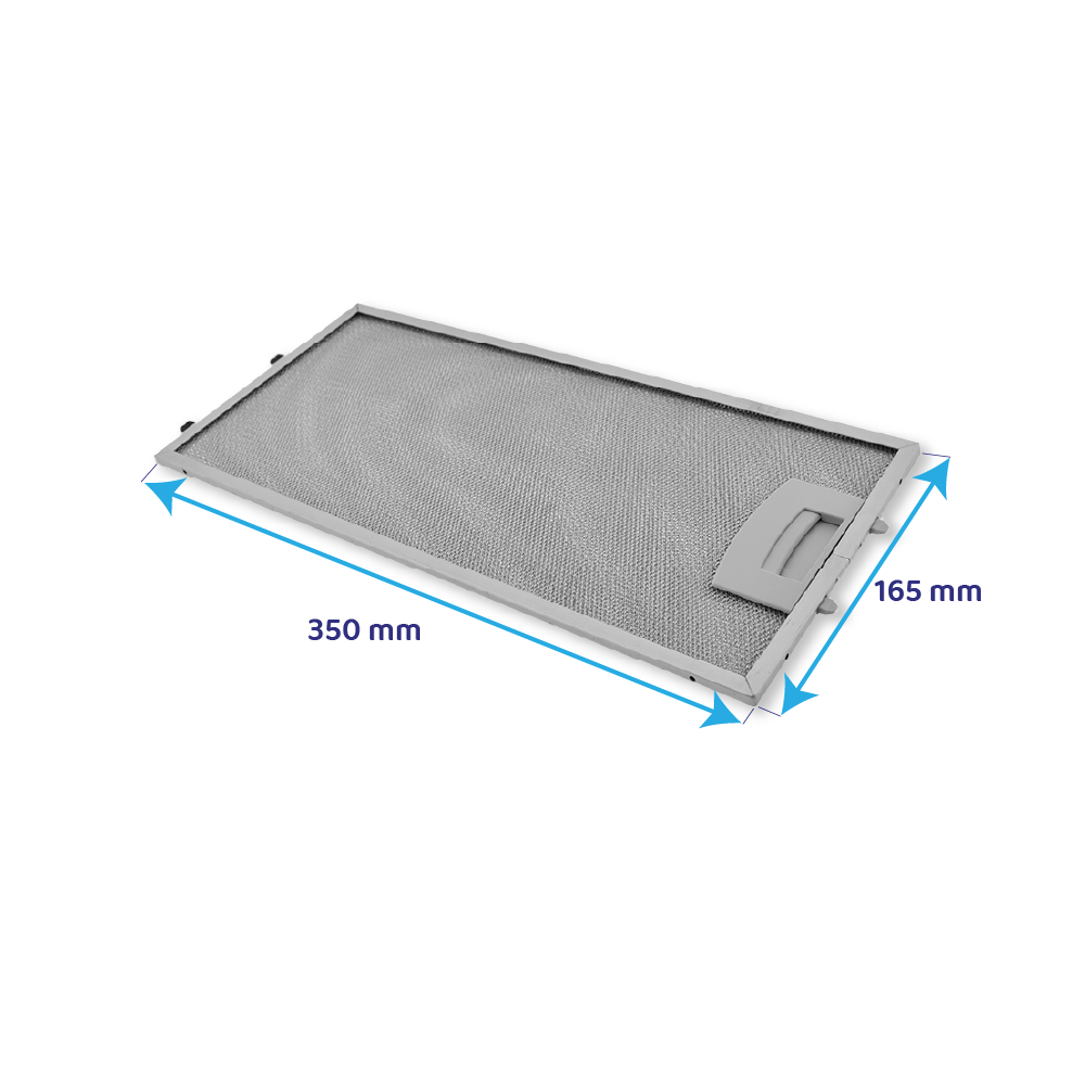 Filtro metálico Bosch 350x165mm 435204 / 00435204