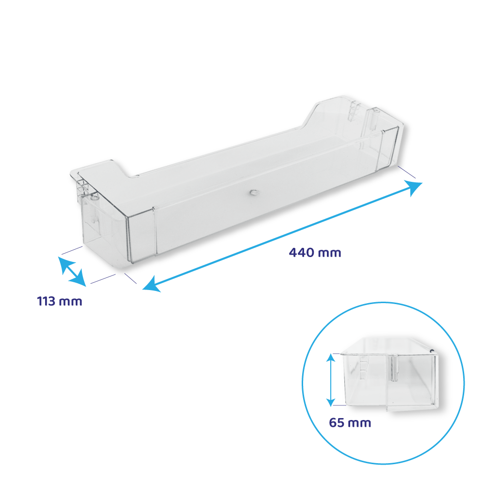 Suporte de garrafas Whirlpool 440x113mm 481010476967