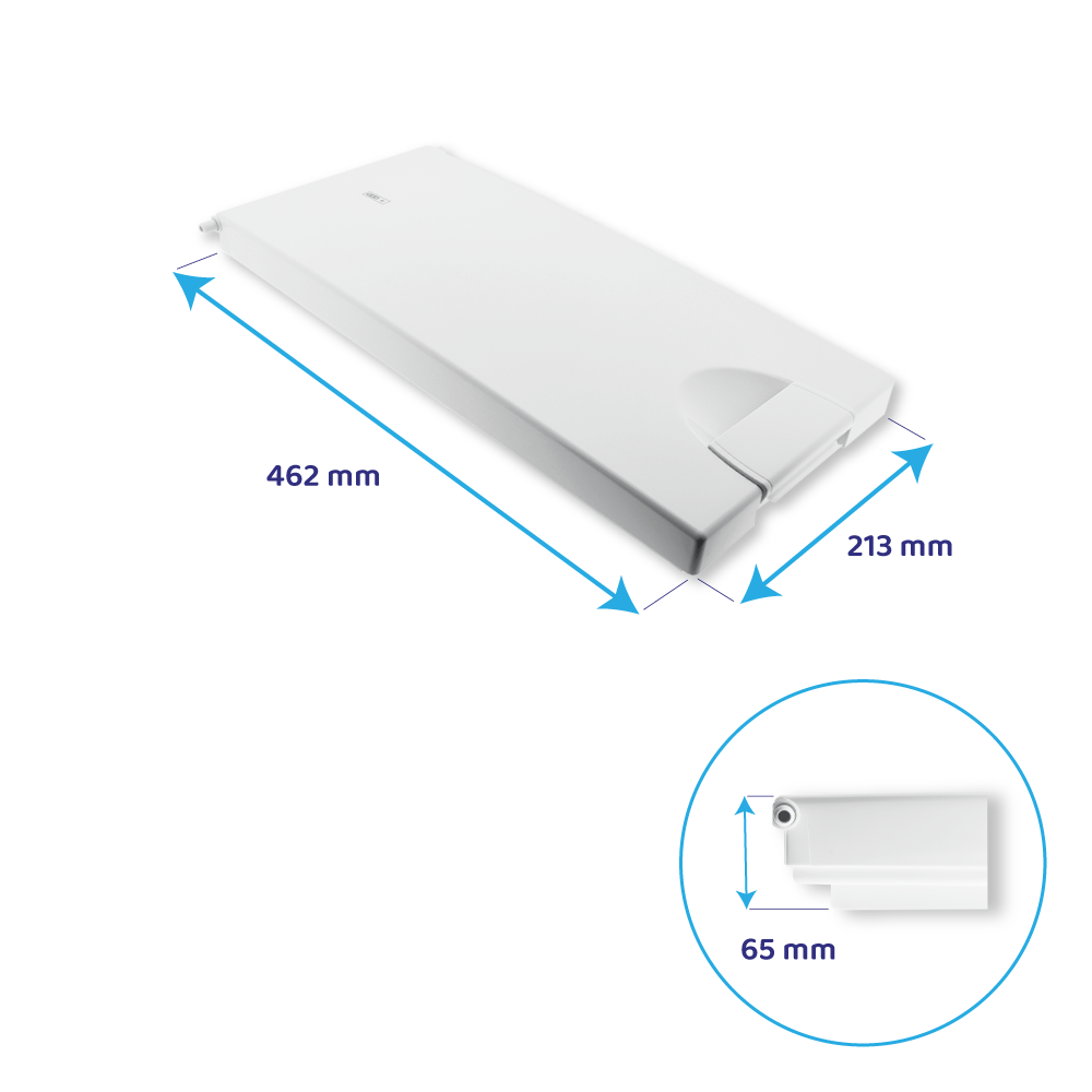 Porta do compartimento do congelador Ignis 462x213mm 81244069338