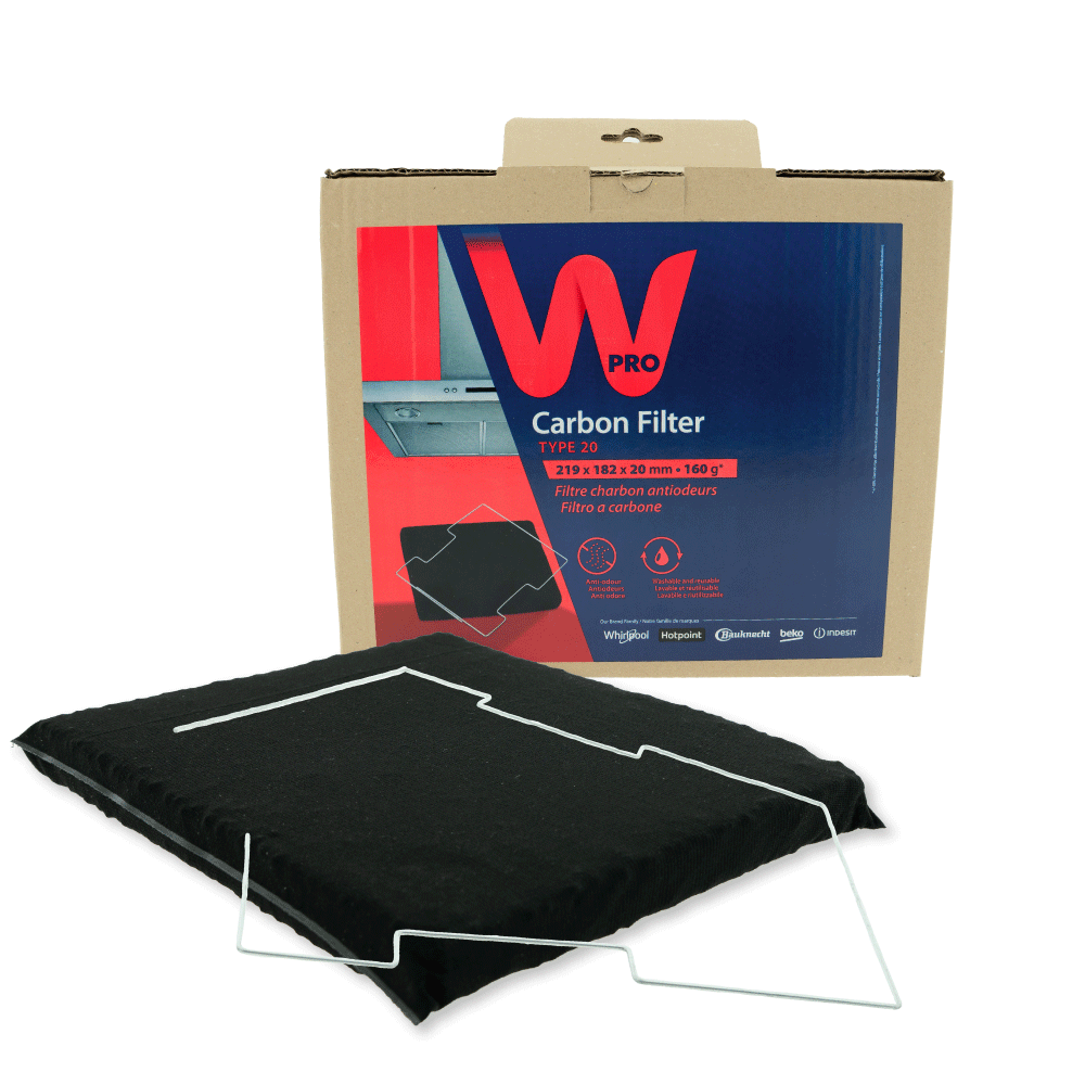 Filtro de carbono ativo Longlife WPRO Type 20 / CFW020/1