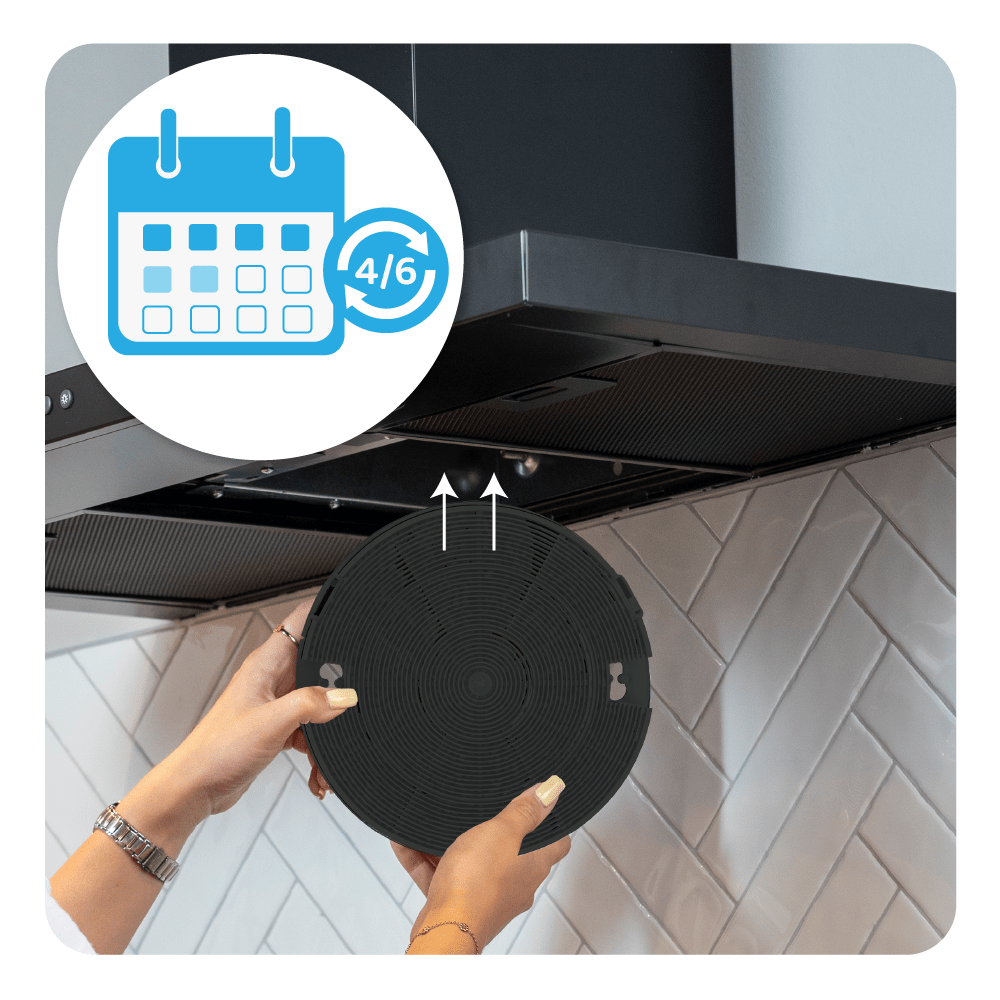 Filtro de carvão ativo Hotpoint-Ariston C00308163 / 484000008572