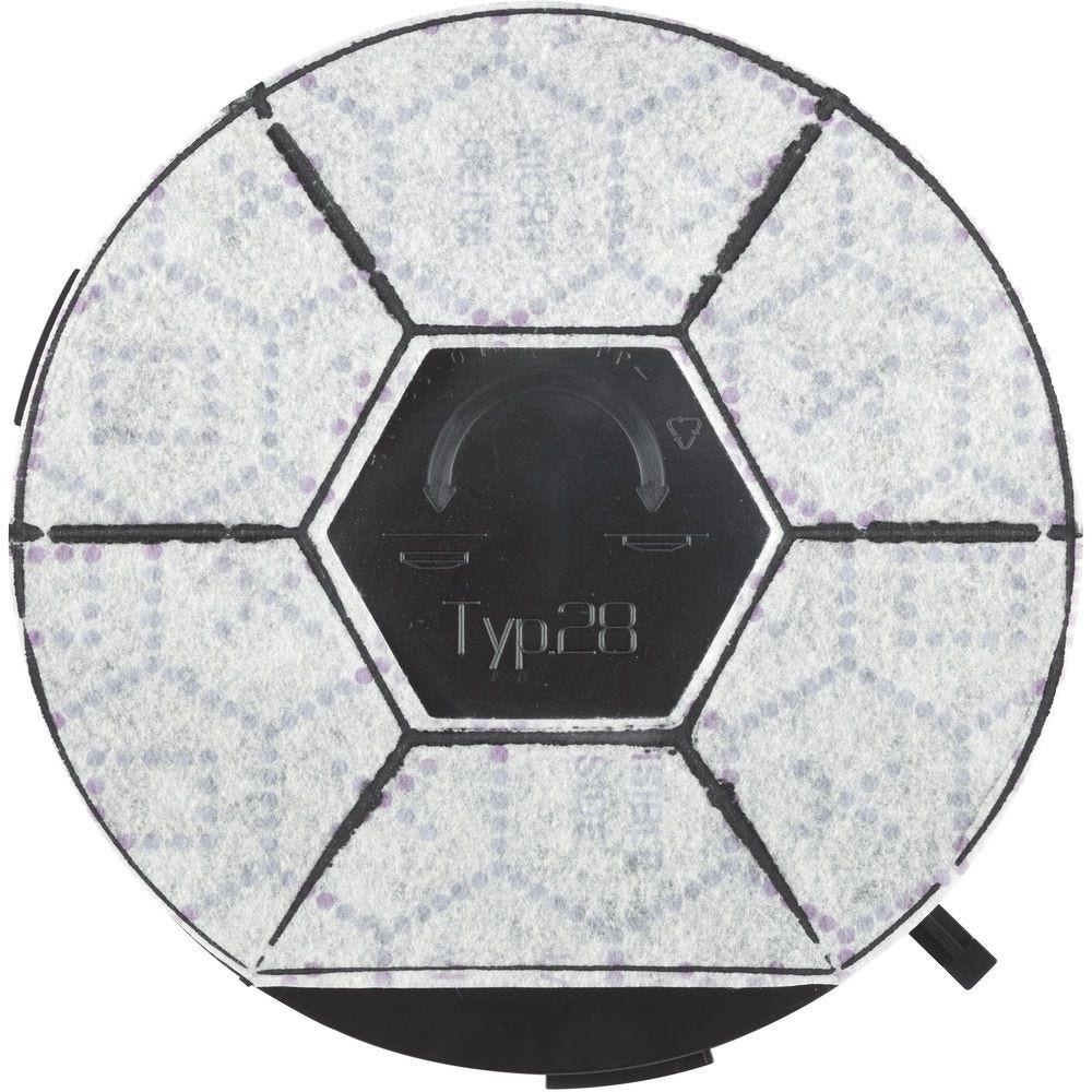 Filtro de carvão ativo WPRO tipo 28 CHF28/1 / CHF289B