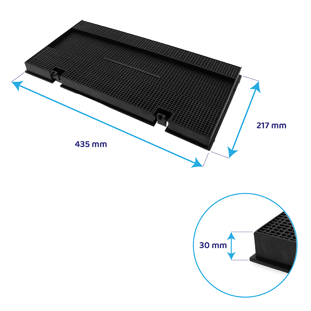 Filtro de carvão ativo WPRO tipo 150 / CHF150/1