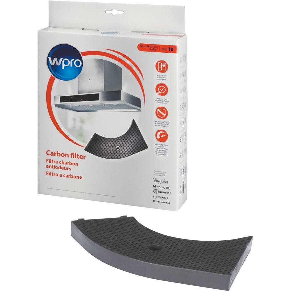 Filtro de carvão ativo Bauknecht tipo 10 / CHF85