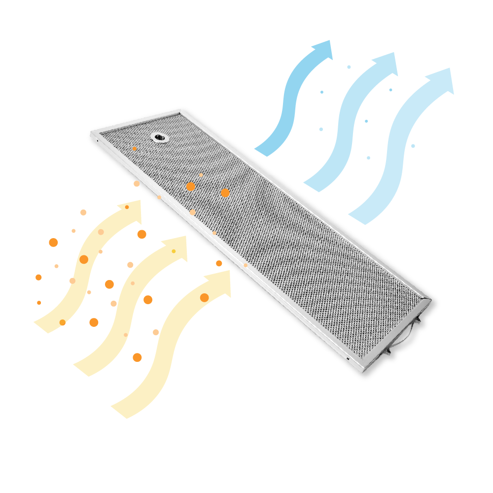 Filtro metálico Whirlpool 507x177x9mm 481248058402