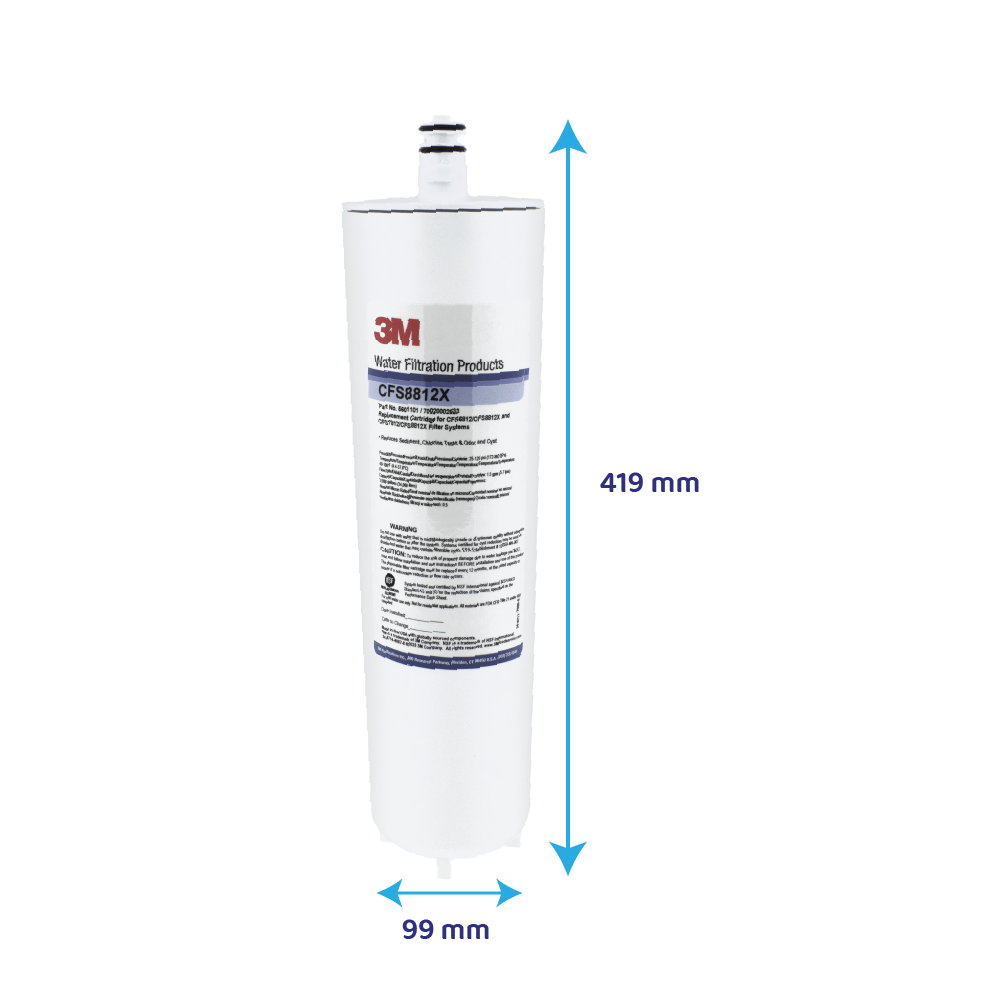 Filtro de água 3M™ CFS8812X / 5601101