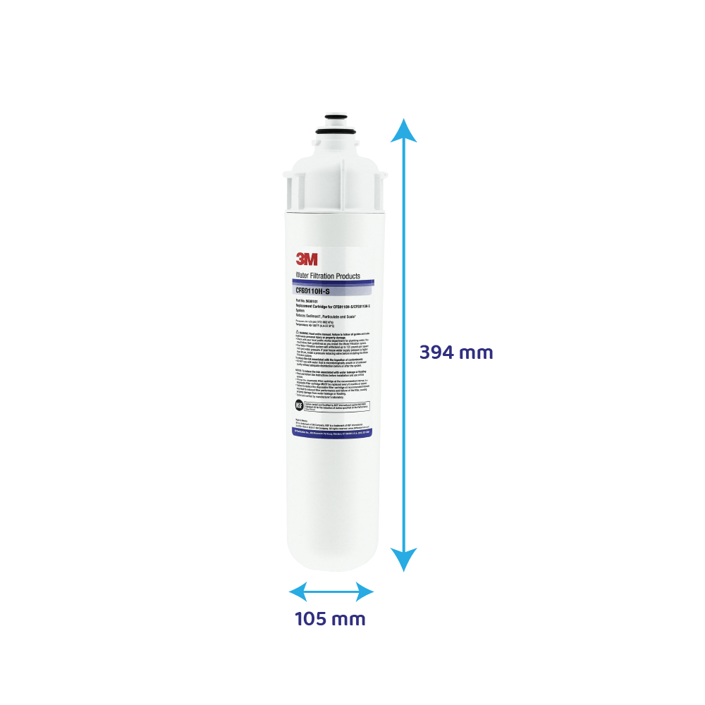 Filtro de água Retrofit 3M™ Série 9000 / CFS9110H-S / 5630101