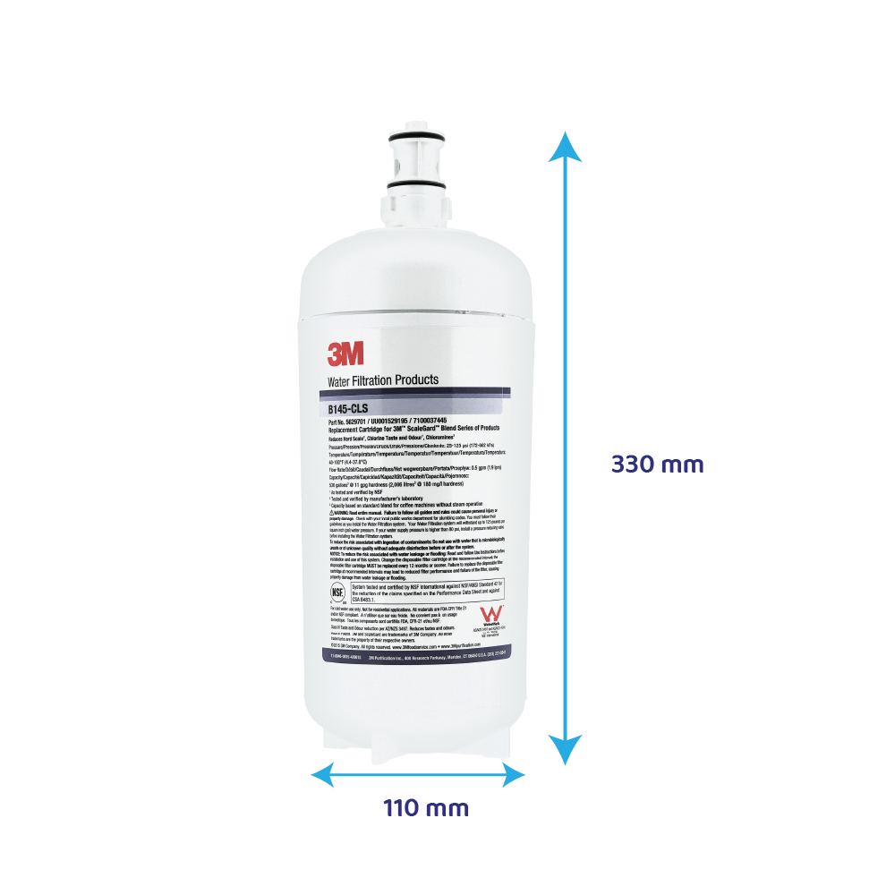 Cartucho de filtragem de água 3M™ B145-CLS / 5629701