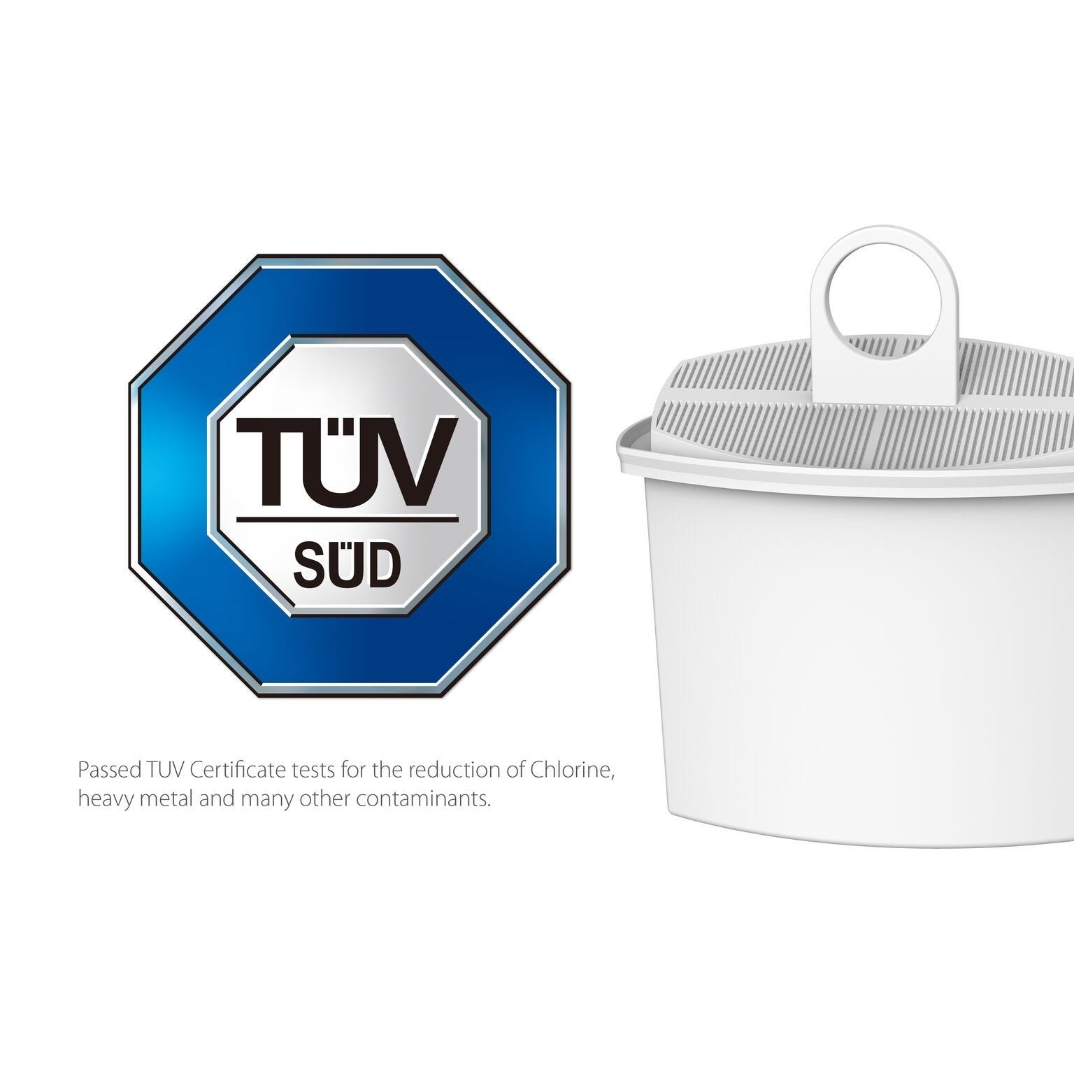 Filtro de água compatível com Braun PureAqua BRSC 006 / KWF2 (2X)