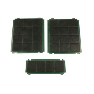 Conjunto de 3 filtros de carvão ativo de longa duração ETNA HF2002